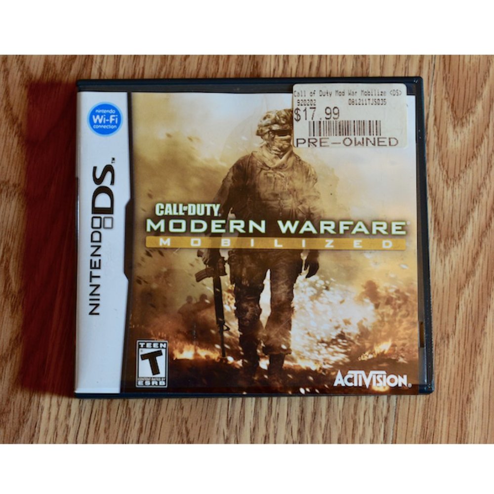 Nintendo DS COD Modern Warfare Mobilized